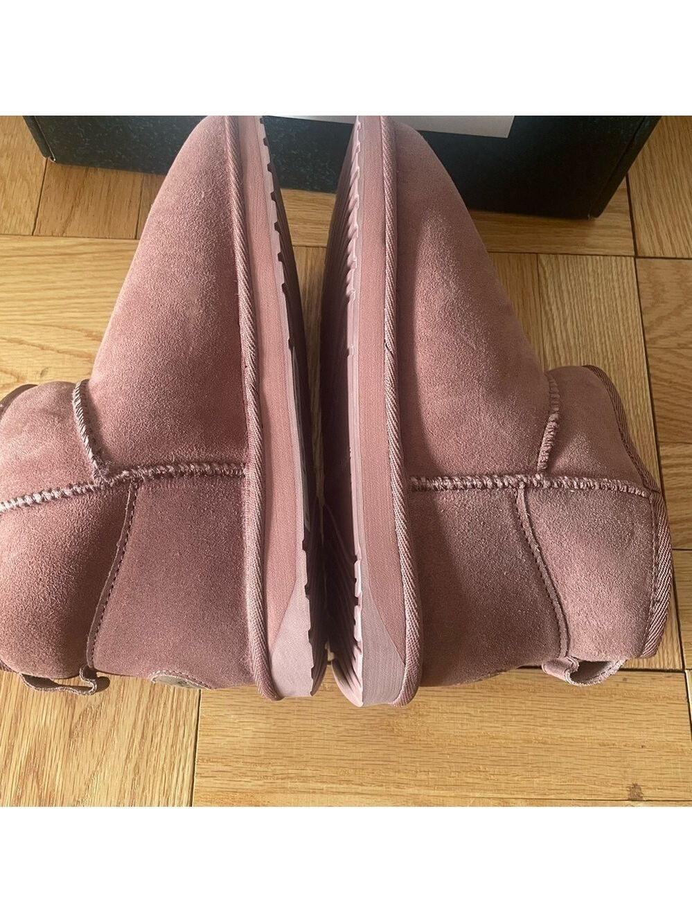 NIB TNAxEmu Australia Stinger Micro boots blush pink size 7 - Picture 4 of 9